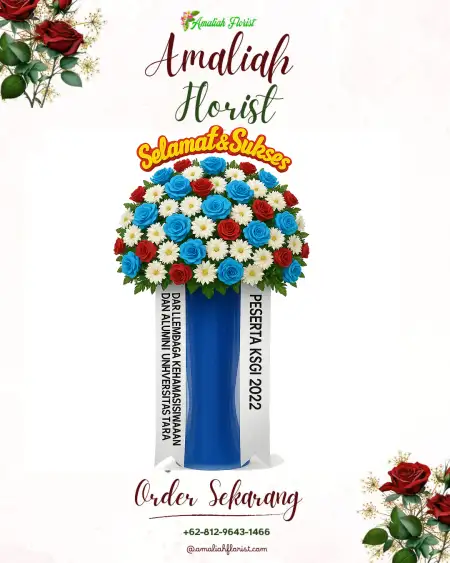 Standing Flowers Kawasan Bandara Soekarno Hatta Tangerang